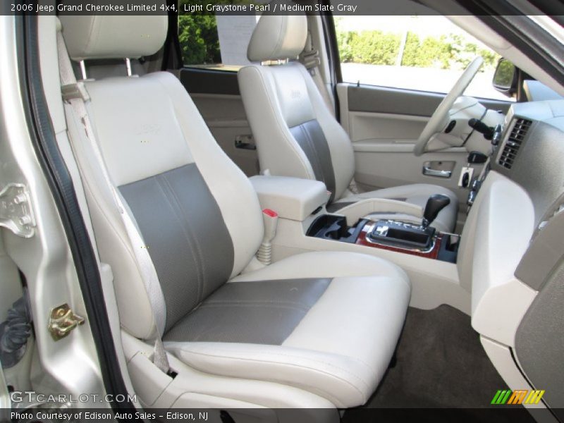 Light Graystone Pearl / Medium Slate Gray 2006 Jeep Grand Cherokee Limited 4x4