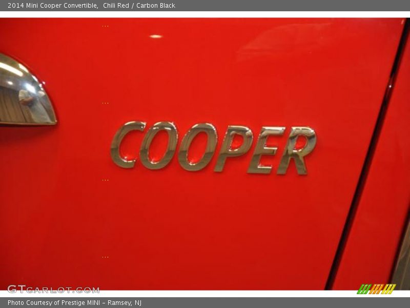 Chili Red / Carbon Black 2014 Mini Cooper Convertible