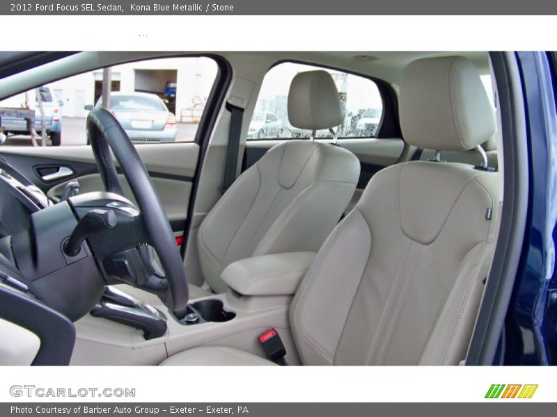 Kona Blue Metallic / Stone 2012 Ford Focus SEL Sedan