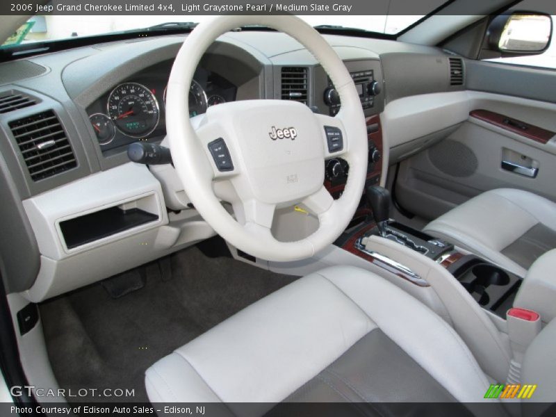 Light Graystone Pearl / Medium Slate Gray 2006 Jeep Grand Cherokee Limited 4x4