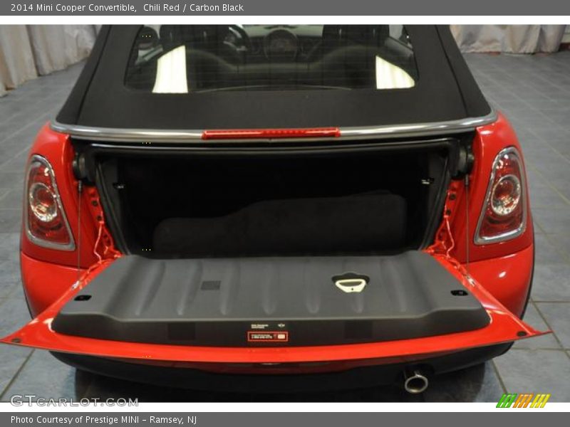 Chili Red / Carbon Black 2014 Mini Cooper Convertible