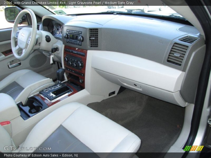 Light Graystone Pearl / Medium Slate Gray 2006 Jeep Grand Cherokee Limited 4x4