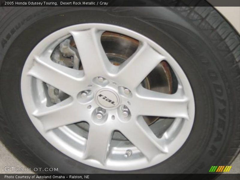 Desert Rock Metallic / Gray 2005 Honda Odyssey Touring