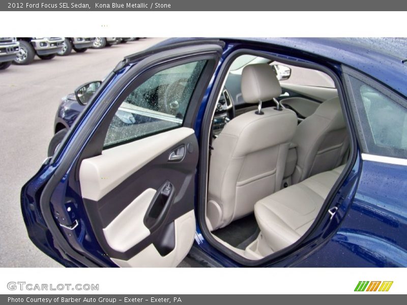 Kona Blue Metallic / Stone 2012 Ford Focus SEL Sedan