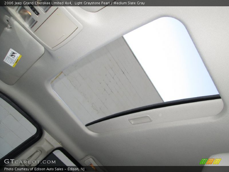 Light Graystone Pearl / Medium Slate Gray 2006 Jeep Grand Cherokee Limited 4x4