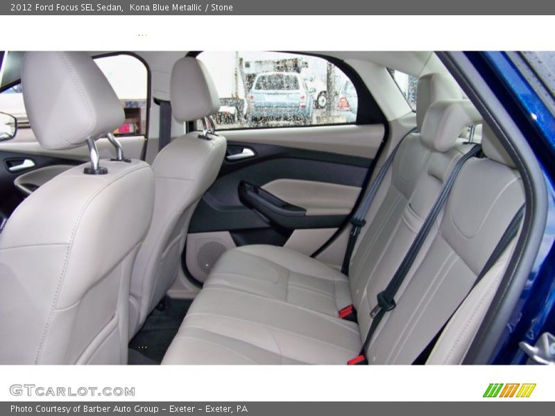 Kona Blue Metallic / Stone 2012 Ford Focus SEL Sedan