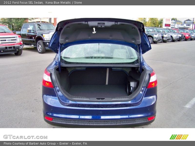 Kona Blue Metallic / Stone 2012 Ford Focus SEL Sedan