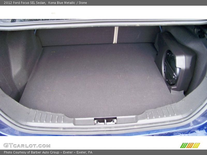 Kona Blue Metallic / Stone 2012 Ford Focus SEL Sedan