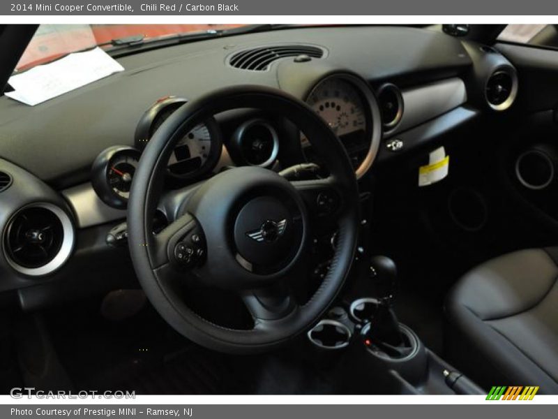 Chili Red / Carbon Black 2014 Mini Cooper Convertible