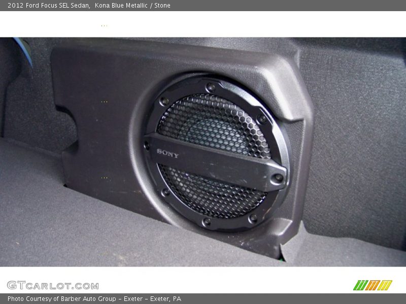 Kona Blue Metallic / Stone 2012 Ford Focus SEL Sedan