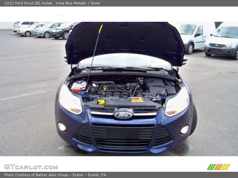Kona Blue Metallic / Stone 2012 Ford Focus SEL Sedan