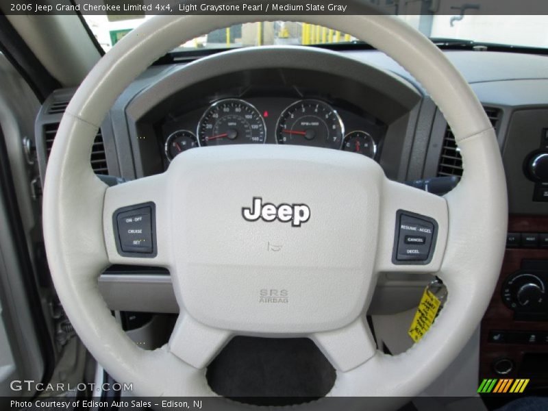 Light Graystone Pearl / Medium Slate Gray 2006 Jeep Grand Cherokee Limited 4x4