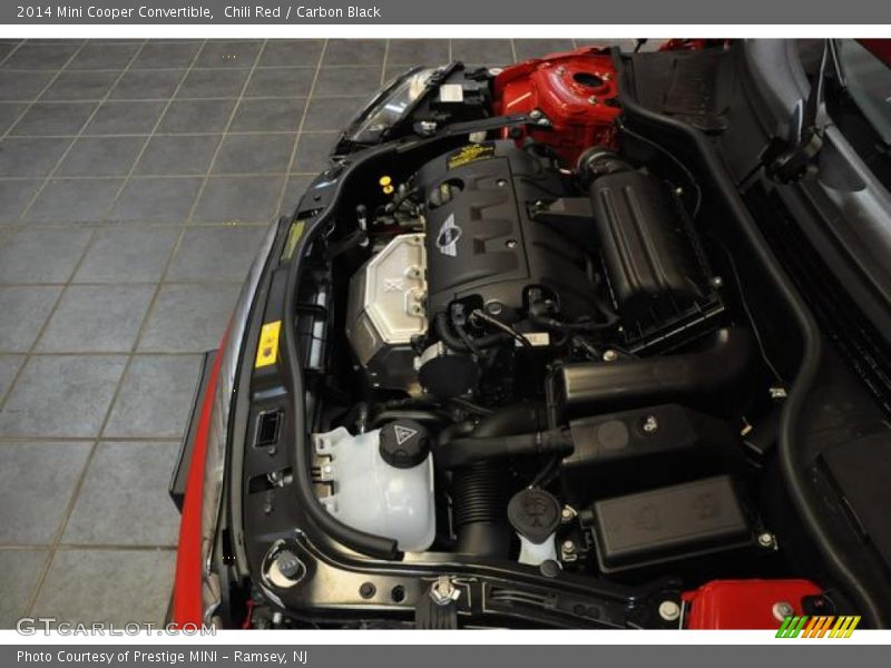 Chili Red / Carbon Black 2014 Mini Cooper Convertible