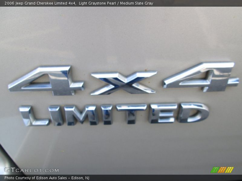 Light Graystone Pearl / Medium Slate Gray 2006 Jeep Grand Cherokee Limited 4x4