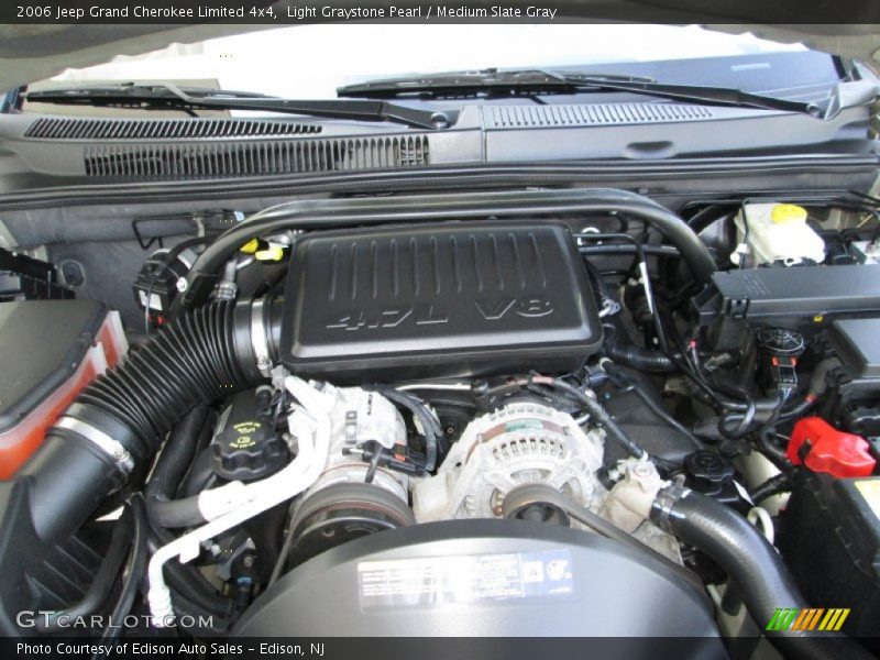 Light Graystone Pearl / Medium Slate Gray 2006 Jeep Grand Cherokee Limited 4x4