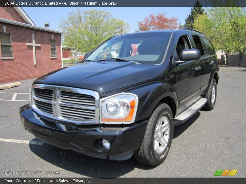 Black / Medium Slate Gray 2004 Dodge Durango Limited 4x4