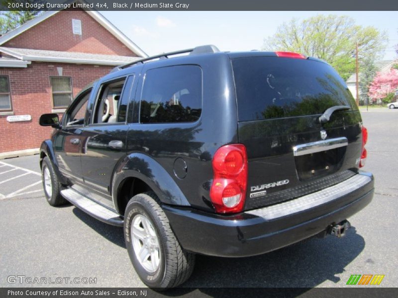 Black / Medium Slate Gray 2004 Dodge Durango Limited 4x4