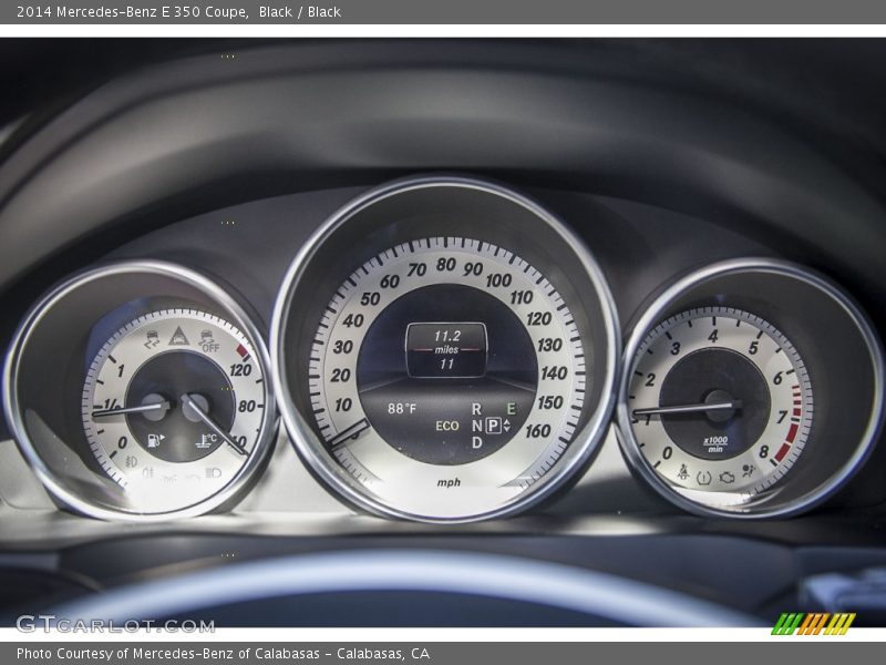 Black / Black 2014 Mercedes-Benz E 350 Coupe