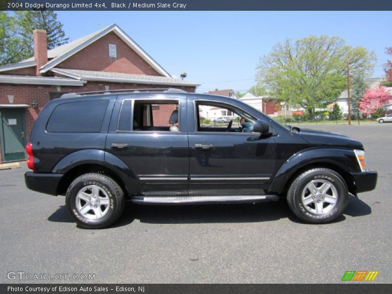 Black / Medium Slate Gray 2004 Dodge Durango Limited 4x4