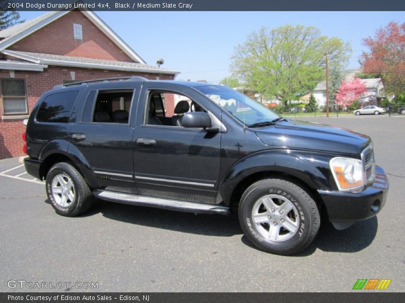 Black / Medium Slate Gray 2004 Dodge Durango Limited 4x4