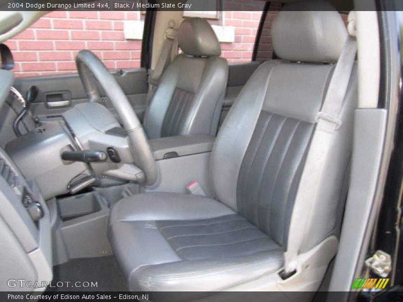 Black / Medium Slate Gray 2004 Dodge Durango Limited 4x4