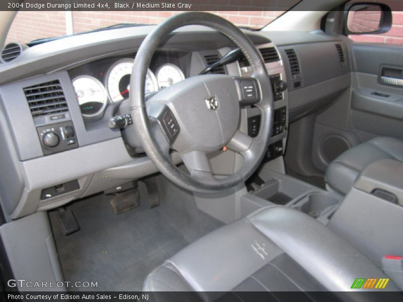 Black / Medium Slate Gray 2004 Dodge Durango Limited 4x4
