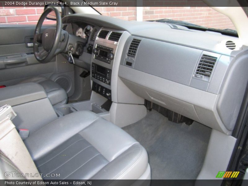 Black / Medium Slate Gray 2004 Dodge Durango Limited 4x4