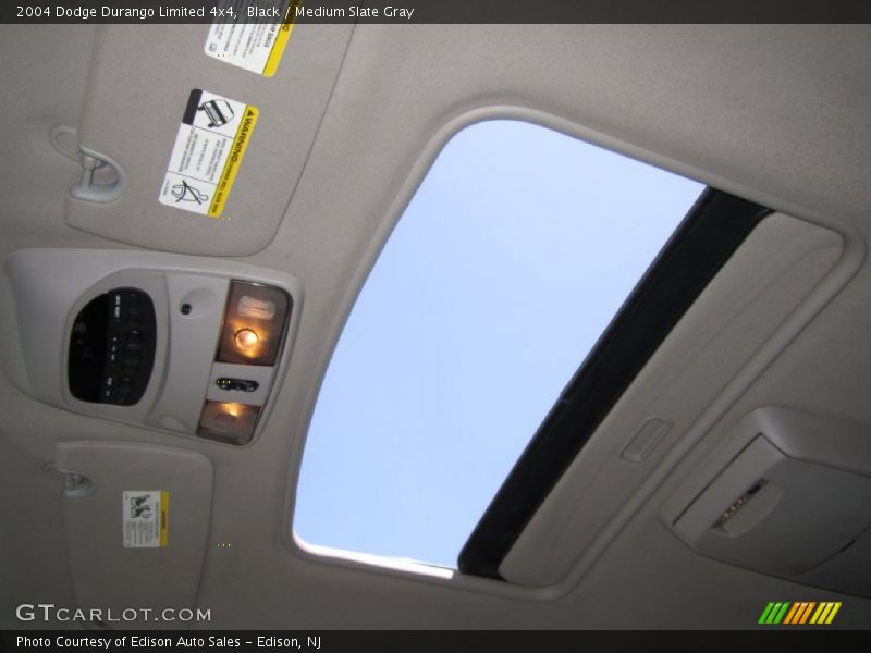 Black / Medium Slate Gray 2004 Dodge Durango Limited 4x4