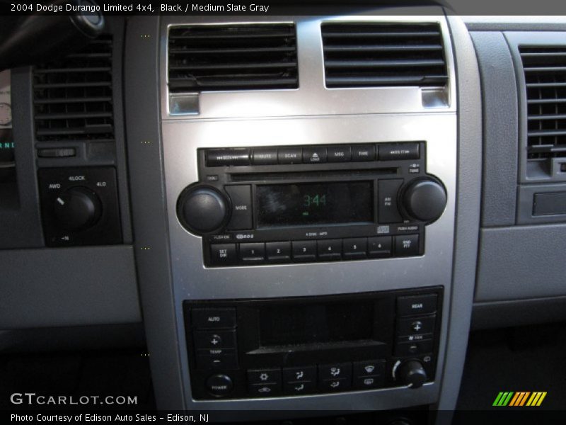 Black / Medium Slate Gray 2004 Dodge Durango Limited 4x4