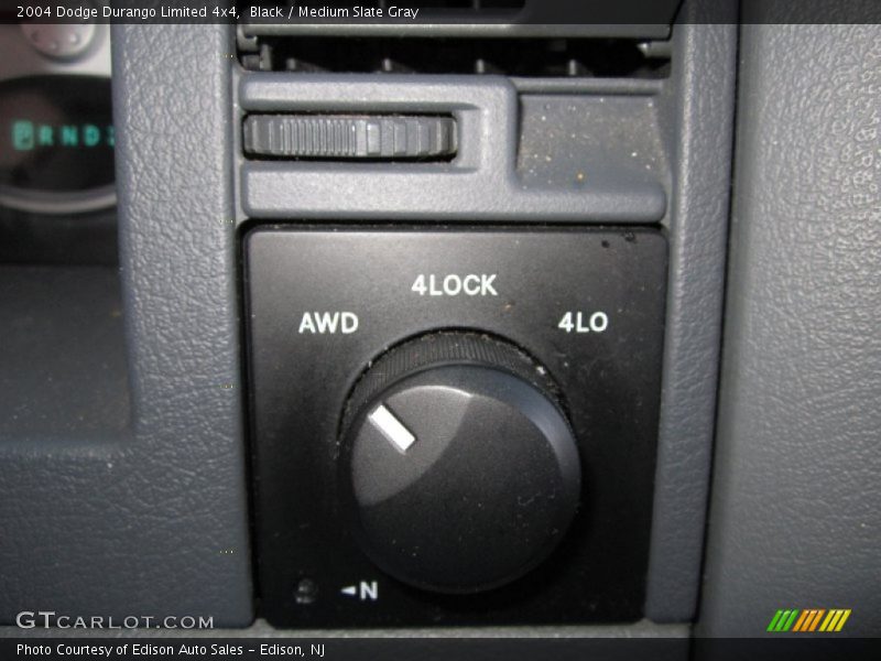 Black / Medium Slate Gray 2004 Dodge Durango Limited 4x4
