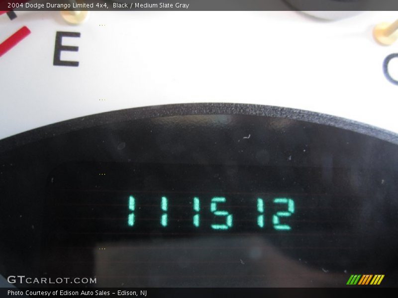 Black / Medium Slate Gray 2004 Dodge Durango Limited 4x4