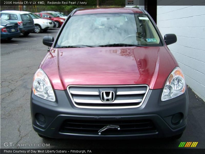 Redondo Red Pearl / Ivory 2006 Honda CR-V LX 4WD