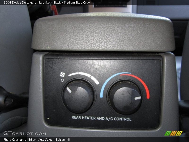 Black / Medium Slate Gray 2004 Dodge Durango Limited 4x4