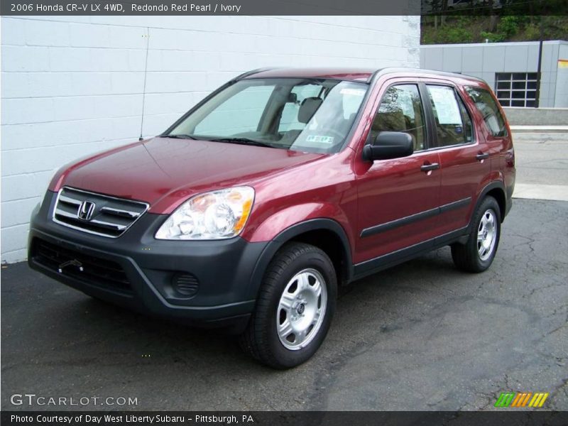 Redondo Red Pearl / Ivory 2006 Honda CR-V LX 4WD