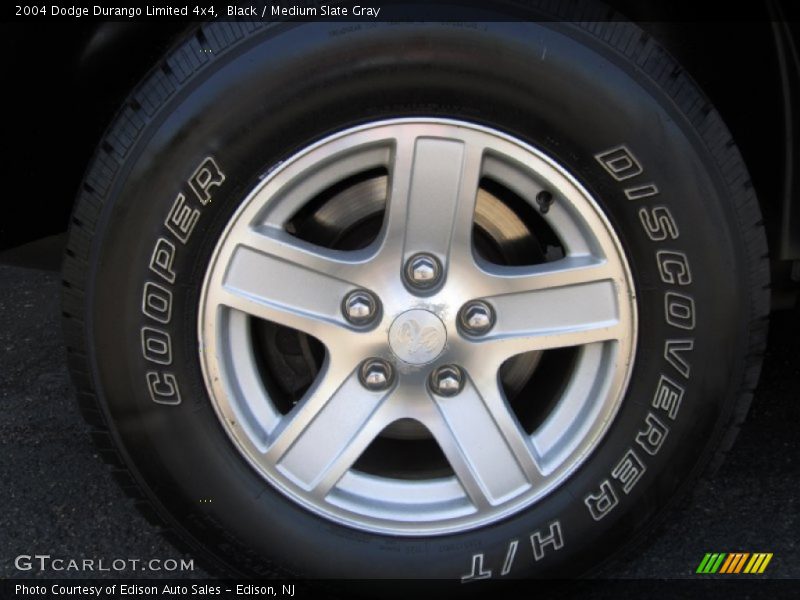 Black / Medium Slate Gray 2004 Dodge Durango Limited 4x4