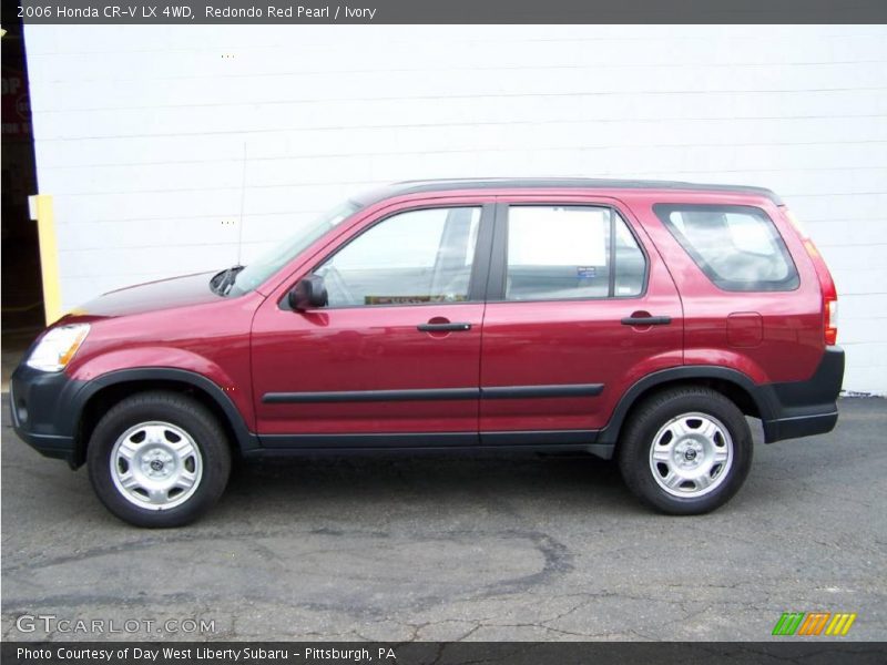 Redondo Red Pearl / Ivory 2006 Honda CR-V LX 4WD