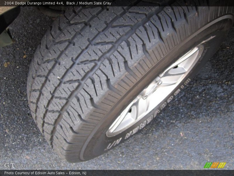 Black / Medium Slate Gray 2004 Dodge Durango Limited 4x4