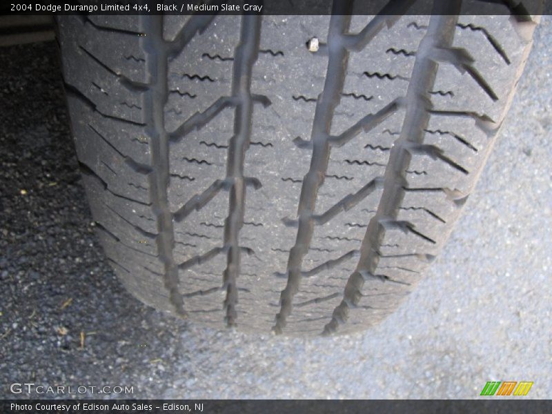 Black / Medium Slate Gray 2004 Dodge Durango Limited 4x4