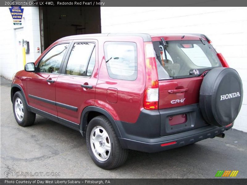 Redondo Red Pearl / Ivory 2006 Honda CR-V LX 4WD