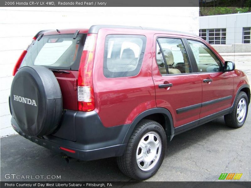 Redondo Red Pearl / Ivory 2006 Honda CR-V LX 4WD