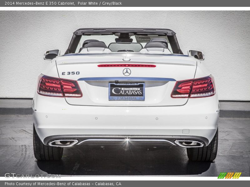Polar White / Grey/Black 2014 Mercedes-Benz E 350 Cabriolet
