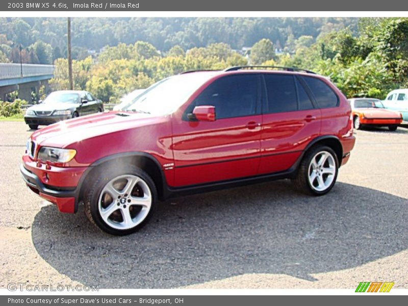 Imola Red / Imola Red 2003 BMW X5 4.6is