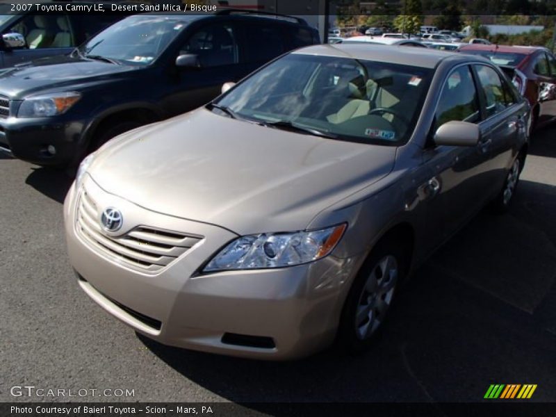 Desert Sand Mica / Bisque 2007 Toyota Camry LE