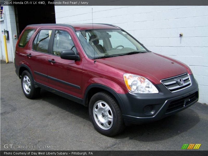 Redondo Red Pearl / Ivory 2006 Honda CR-V LX 4WD