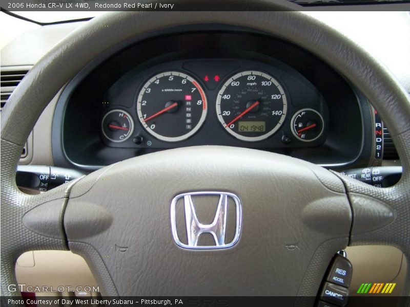 Redondo Red Pearl / Ivory 2006 Honda CR-V LX 4WD