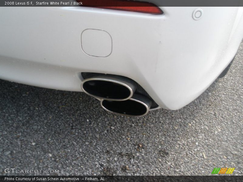 Starfire White Pearl / Black 2008 Lexus IS F