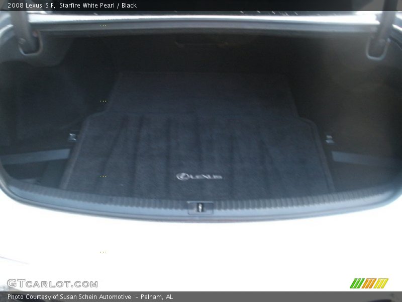 Starfire White Pearl / Black 2008 Lexus IS F