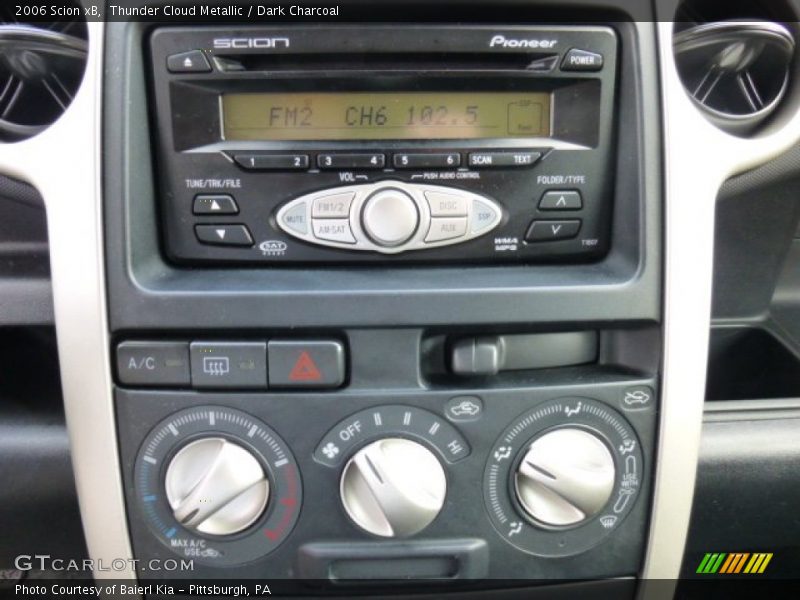 Thunder Cloud Metallic / Dark Charcoal 2006 Scion xB