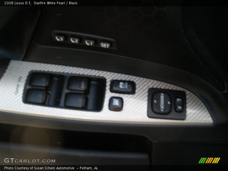 Starfire White Pearl / Black 2008 Lexus IS F