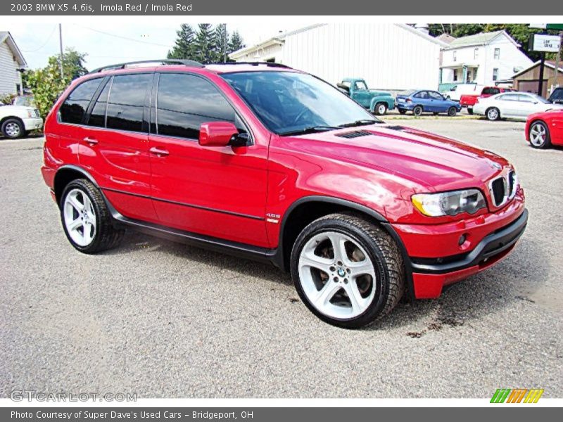 Front 3/4 View of 2003 X5 4.6is